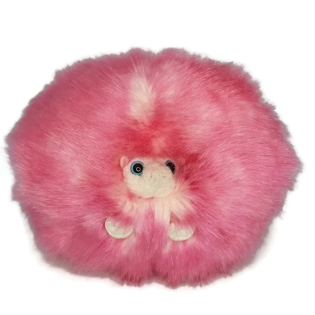 Wizarding World of Harry Potter Pygmy Plush 7" Stuffed Animal Toy Pink Puff Ball