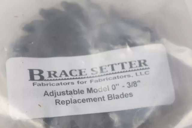Braxton-Bragg Adjustable Brace Setter Replacement Blade Set BSRB375