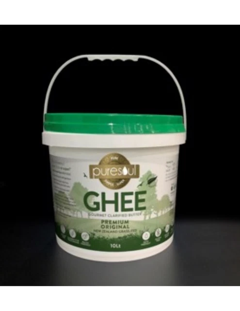 Pure Soul Ghee New Zealand 10 Lt Bucket
