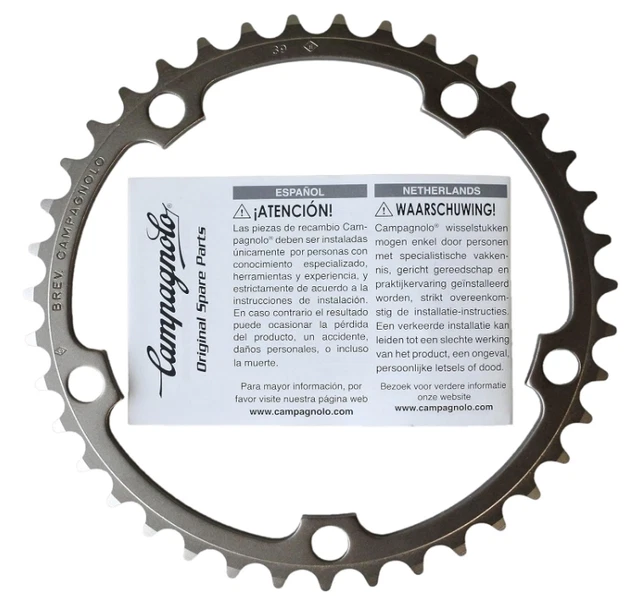 Plateaux De Pédalier TA Vento 135pcd - 39 Dents Intérieur - Campagnolo 9/10 Vitesses - Neuf