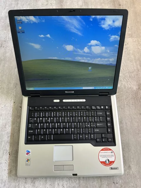 Notebook Toshiba Tecra A3X Windows Xp Vintage FireWire Retro