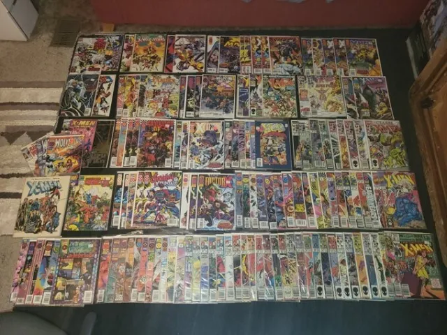 Xmen Marvel Comic Book 145 Issue COLLECTION LOT Cross Titles Books Issues Comics