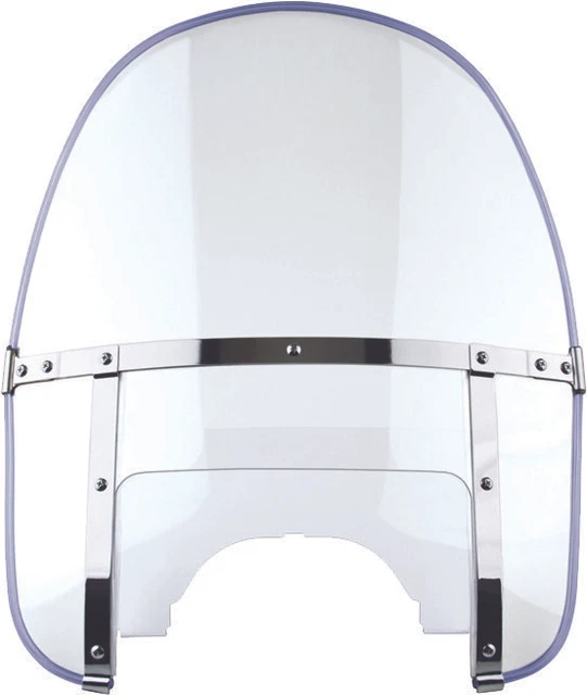 National Cycle Heritage Beaded Windshield Clear Adjustable Window N2230