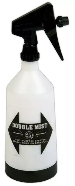 Double Mist Trigger Sprayer White Yard Adjustable 1 Liter Plants Greenhouse Farm