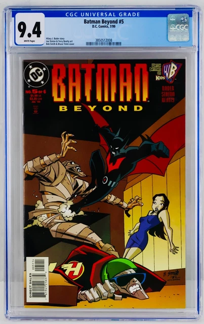 Batman Beyond #5 CGC 9.4 White Pages 1999 DC Comics NM No Reserve!