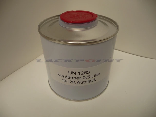 0.5 Liter Diluted Acrylic for 2K Car Varnish Lackpoint Glossy & Matte Tuning