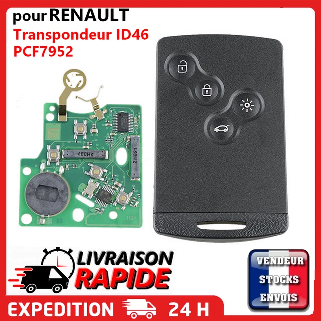 Calculateur UCH Vierge Pour Renault Clio 3 Avec Carte Main Libre - Réf. 8200780033 - Remis à Neuf
