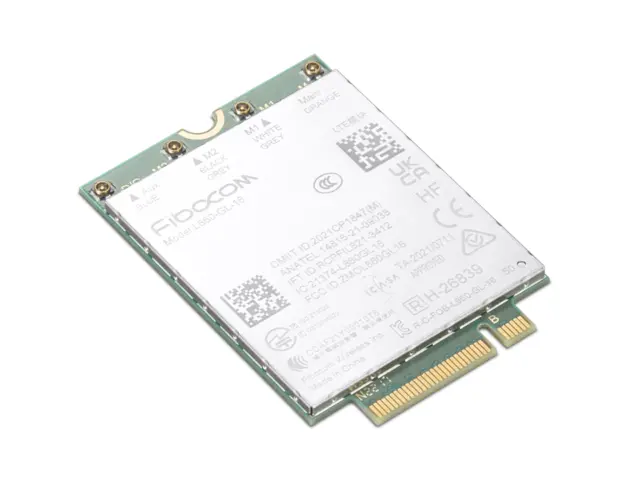 Lenovo ThinkPad Fibocom L860-GL-16 4G LTE CAT16 M.2 WWAN Module for T14/P14s Gen