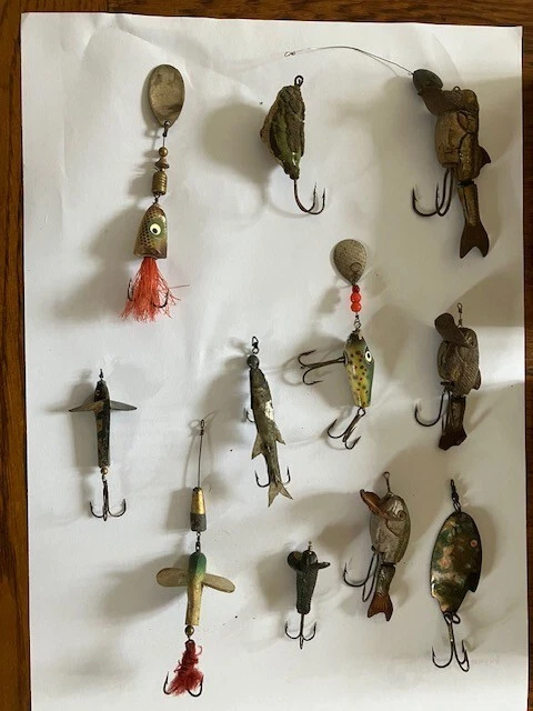 Leurre De Pêche Vintage Bomber - Ancien, En Plastique, Dans Sa Boîte D'origine - USA