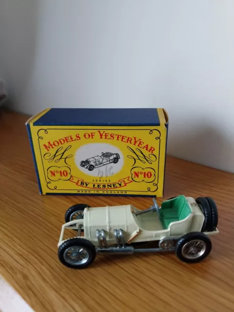 Matchbox Lesney MOY Y10 1908 Grand Prix Mercedes