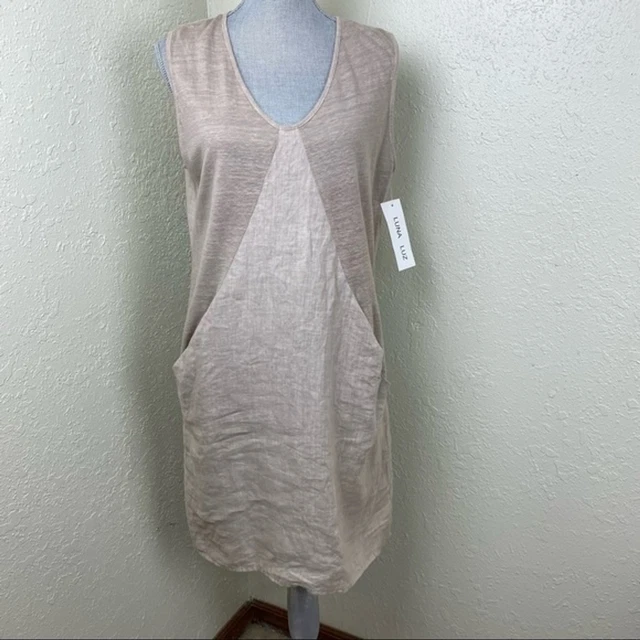 Luna Luz linen sleeveless dress