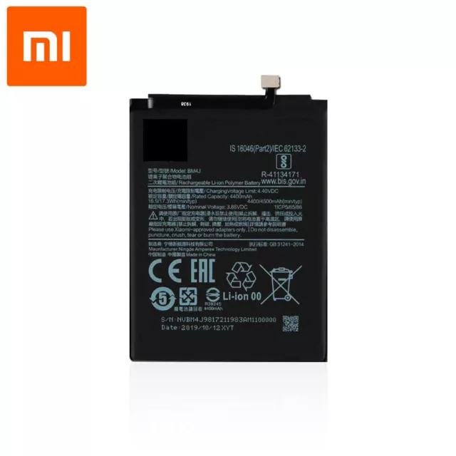 Bateria compatible para Xiaomi Redmi Note 8 Pro (3.8V, 4440 mAh, BM4J)