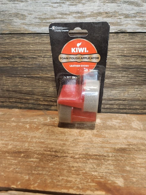KIWI Foam Shoe Polish Applicators For Leather Shoes - 2 Ct