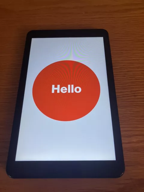 Samsung Galaxy Tab A 8.0 32GB Verizon SM-T387V Black Tablet VG Y219