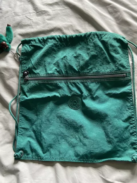 Vintage Kipling Drawstring Backpack