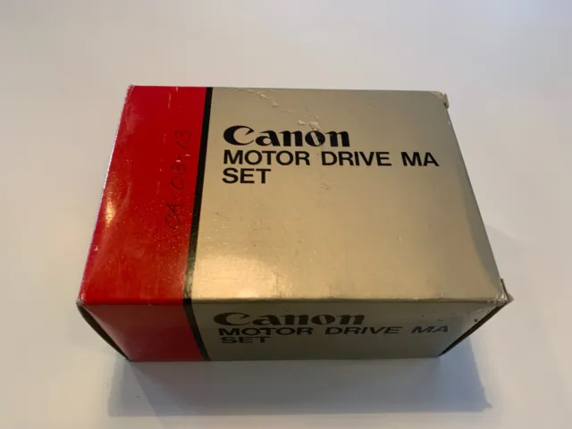 Canon Motor Drive MA set como nuevo y embalaje original