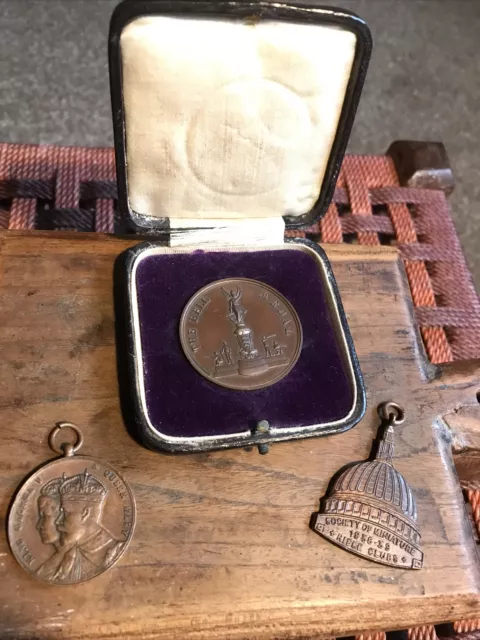 vintage sports medals Miniature rifle club society