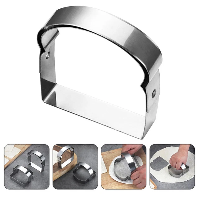 Herramientas para hornear moldes de galletas juego de galletas juego de galletas plata acero inoxidable