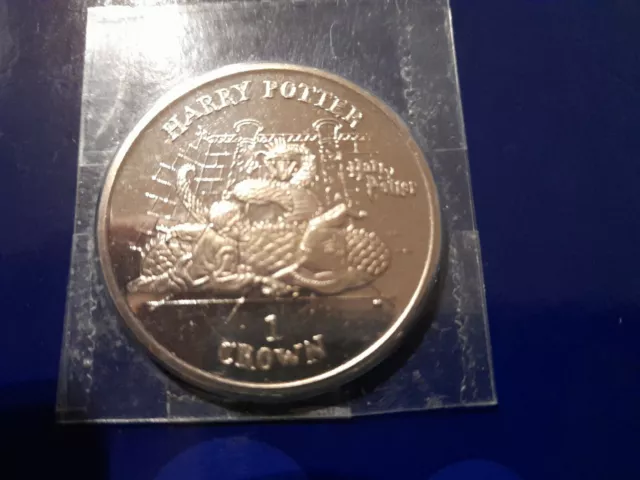 Elizabeth 11 Isle Of Man Harry Potter  Crown  2002