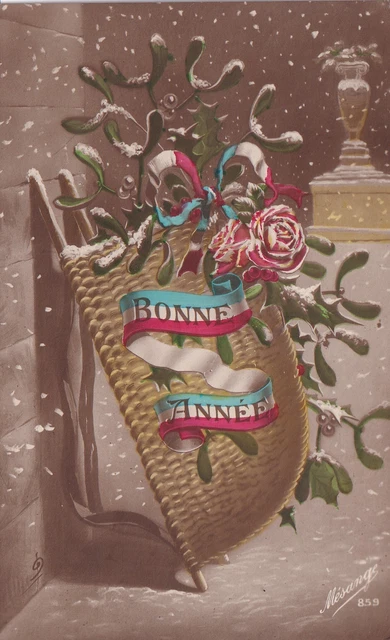 Carte postale bonne année - Collection