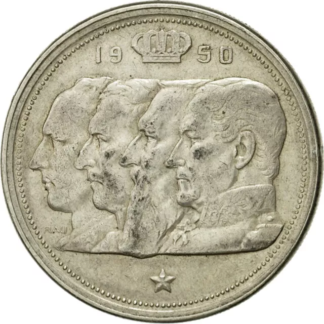 [#542174] Monnaie, Belgique, 100 Francs, 100 Frank, 1950, TB, Argent, KM:138.1