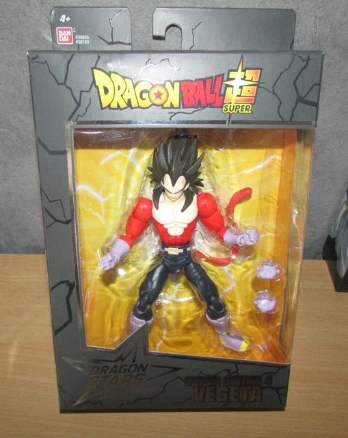 ACTION FIGURE DRAGON Ball DRAGON STARS BANDAI Super Sayan 4 Vegeta EUR