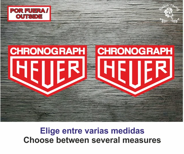 STICKER VINILO PEGATINA Decal Vinyl Aufkleber Tag Heuer