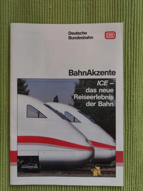 Deutsche Bundesbahn - BahnAkzente 11/90 ICE - .....