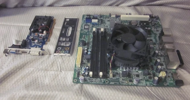 DELL STUDIO XPS 8100 DH57M01 con CPU i5, escudo de E/S y tarjeta