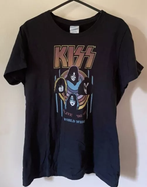 Kiss T Shirt Classic Rock Merch Band Tee Size Small Gene Simmons