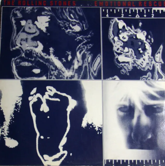 Rolling Stones - Emotional Rescue - De 80 - Poster