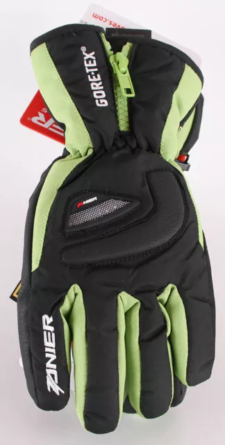 Zanier Jungen Handschuhe Sölden.GTX Schwarz/Grün M Winterhandschuhe 3