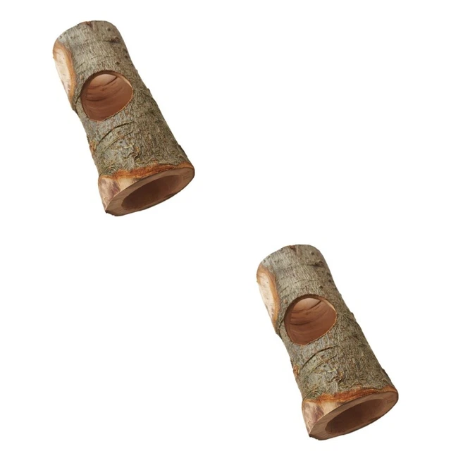 2x Bequem Lustige Hamster Hideout Hamster Castle Für Spielen Schmücken
