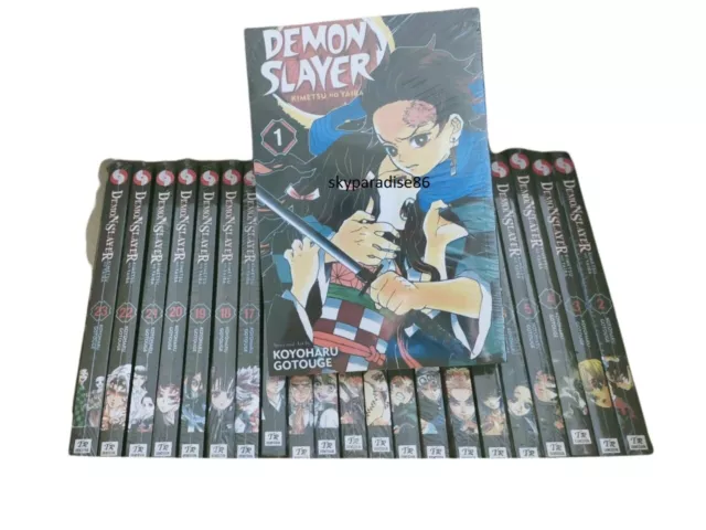 Demon Slayer-Korean Version Volume 1-23 set (complete) – EmpressKorea