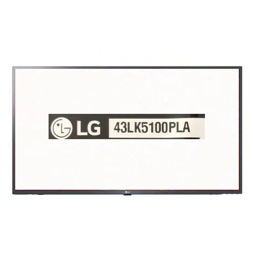 Cadre avant noir LG 43LK5100PLA NOUVEAU