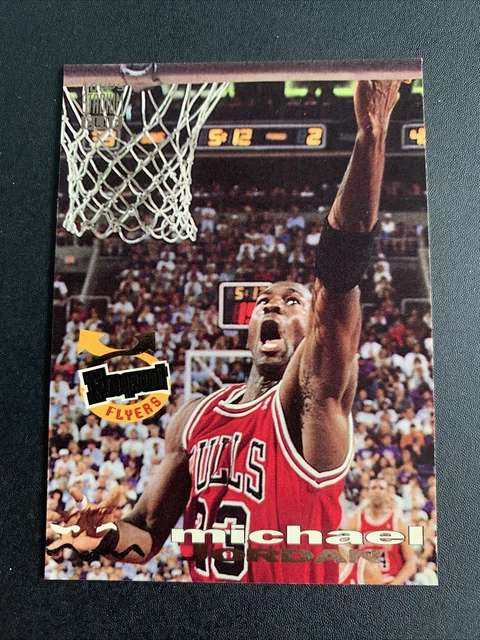 michael jordan topps stadium club frequent flyers