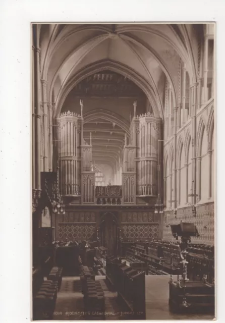 Rochester Cathedral, Choir, Judges 7233 Postcard, A992