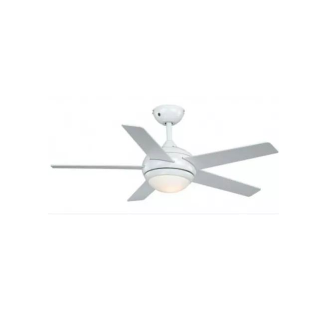 Lumière Ventilateur plafond avec Télécommande Fresco Blanc Pin 112 cm Plafonnier