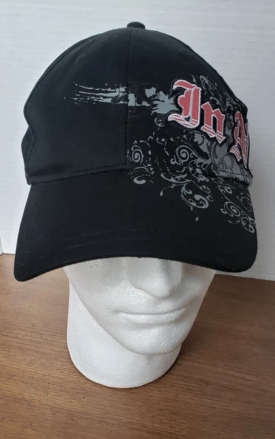 Official Size Large In-N-Out Burger Logo Employee Black Trucker Hat Collector