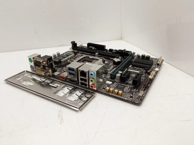 GIGABYTE GA-H110M-S2HP SOCKET LGA1151 DDR4 Micro ATX Motherboard with I ...