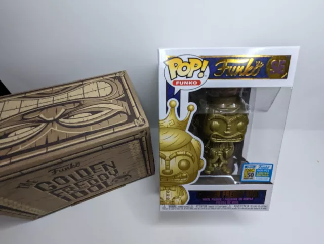 Funko Pop! Golden Freddy Idol SDCC 2019 Freaky Tiki Fundays 1600 PCS Limited