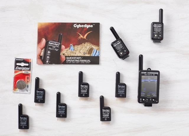 Paul C Buff Cybersync CSXCV Transceivers CST Cyber Commander Einstein/Digibee