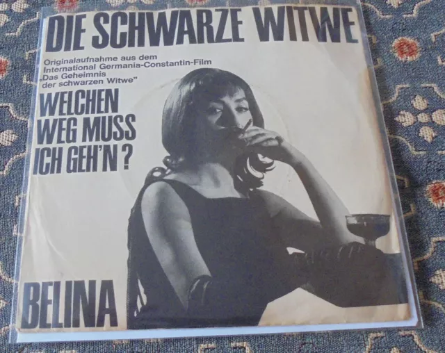 Belina : Die schwarze Witwe,Columbia,7",im Bildcover