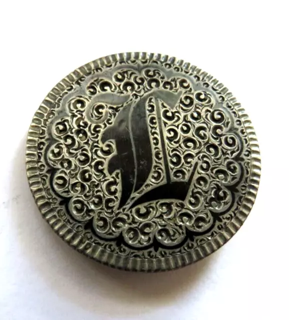 Love Token - 1859 Mexico Peso With Inlay Work