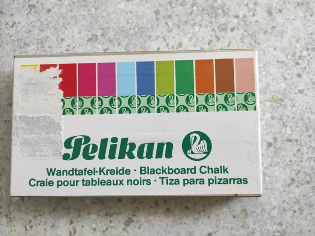 Pelikan Wandtafel Kreide OVP sortiert 745 retro