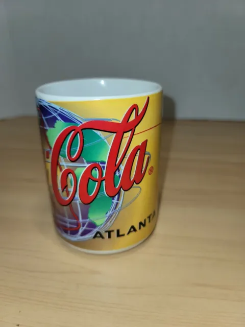 World Of Coca-Cola Coffee Mug/Cup Atlanta 1999 Vintage 4.5" Large 2