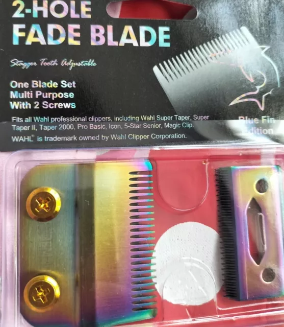 Wahl (REP) Replacement Blade Fits Cordless Magic Senior Clippers RAINBOW 🌈 😲