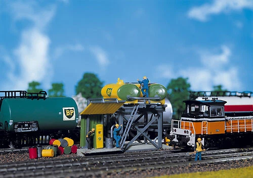 Deposito Carburante FALLER 120157 Scala HO - Per Locomotive A Vapore O Diesel