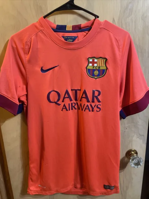 Nike FC Barcelona Away Men’s Small Soccer Jersey 2014/15- Neymar Jr #11