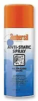 Pack Of 4 Ambersil 400ml Anti-Static Spray Neutralises Static Electricity 31563